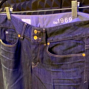 Gap 1969 Dark Blue Bootcut Jeans